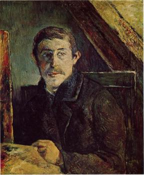 保羅 高更 Gauguin at His Easel